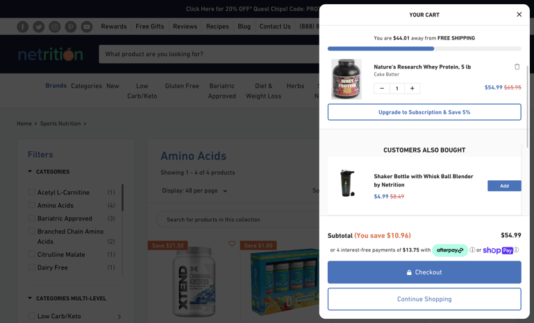 Netrition Smart Cart compressed