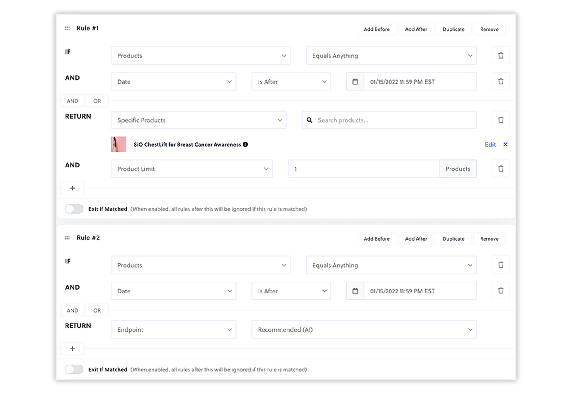 sio beauty rules engine (comp)