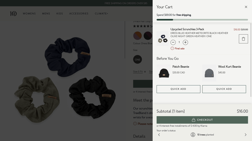 Tentree- Cart