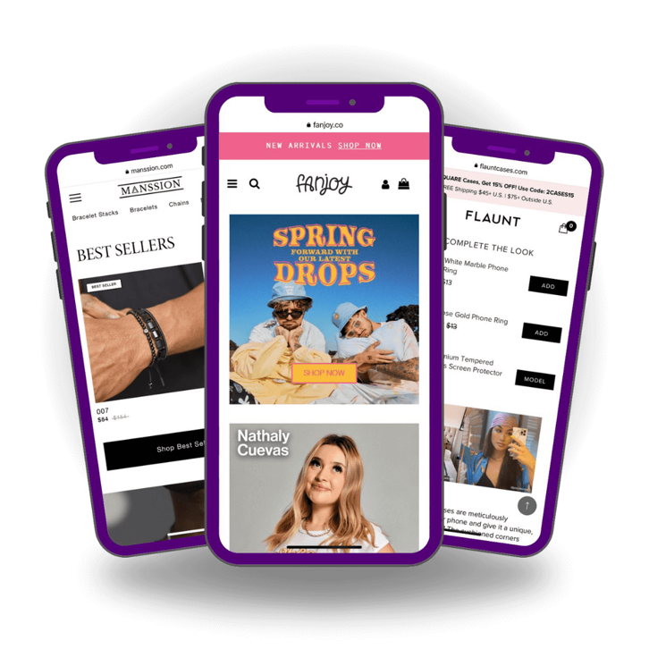 Rebuy Smart Cart trio