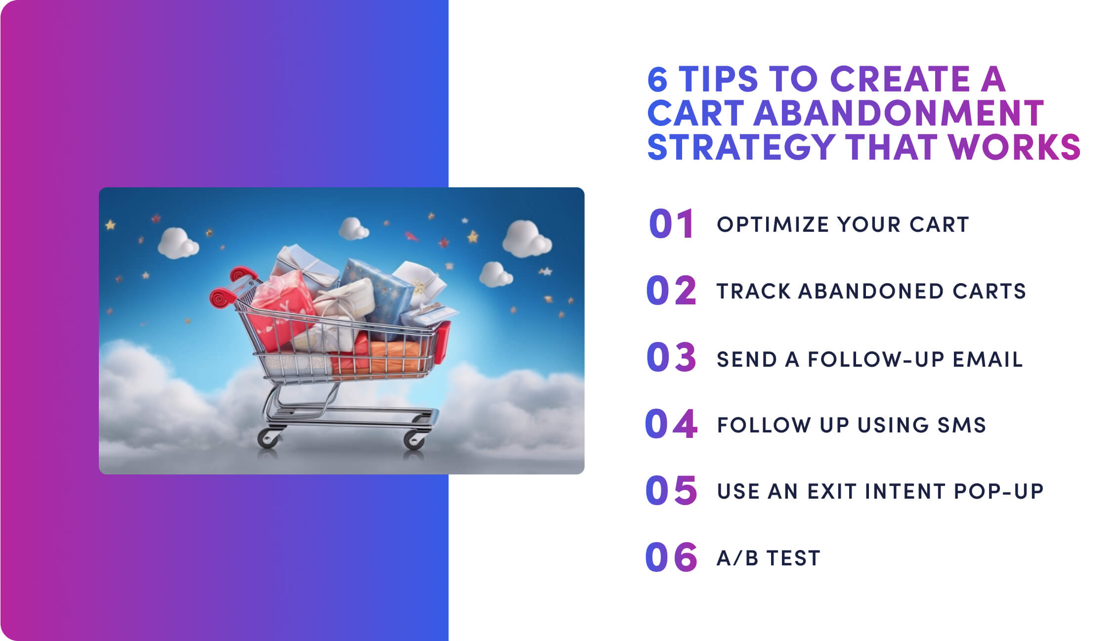 6 Cart Abandonment Tips
