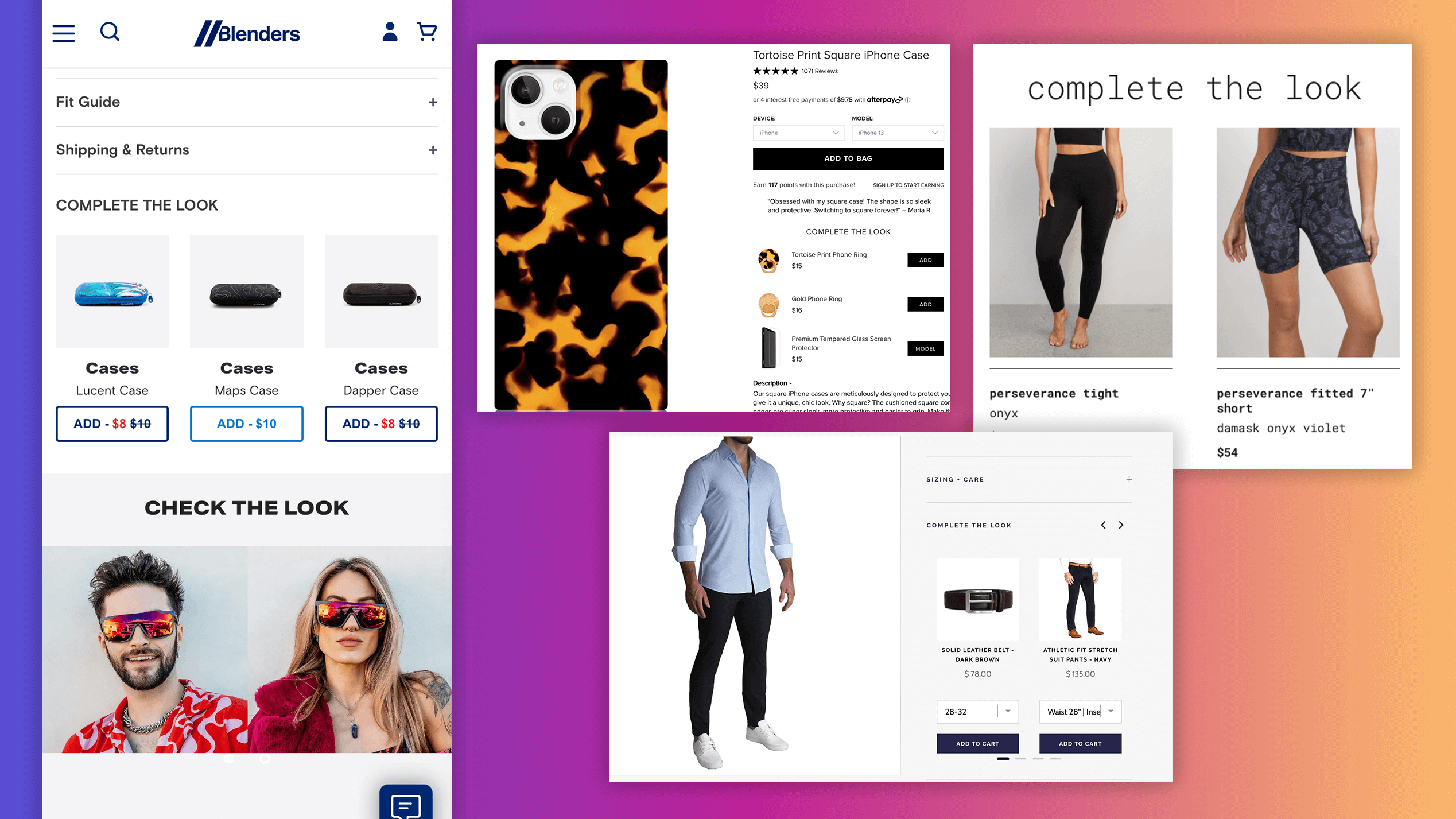 complete the look merchandising examples