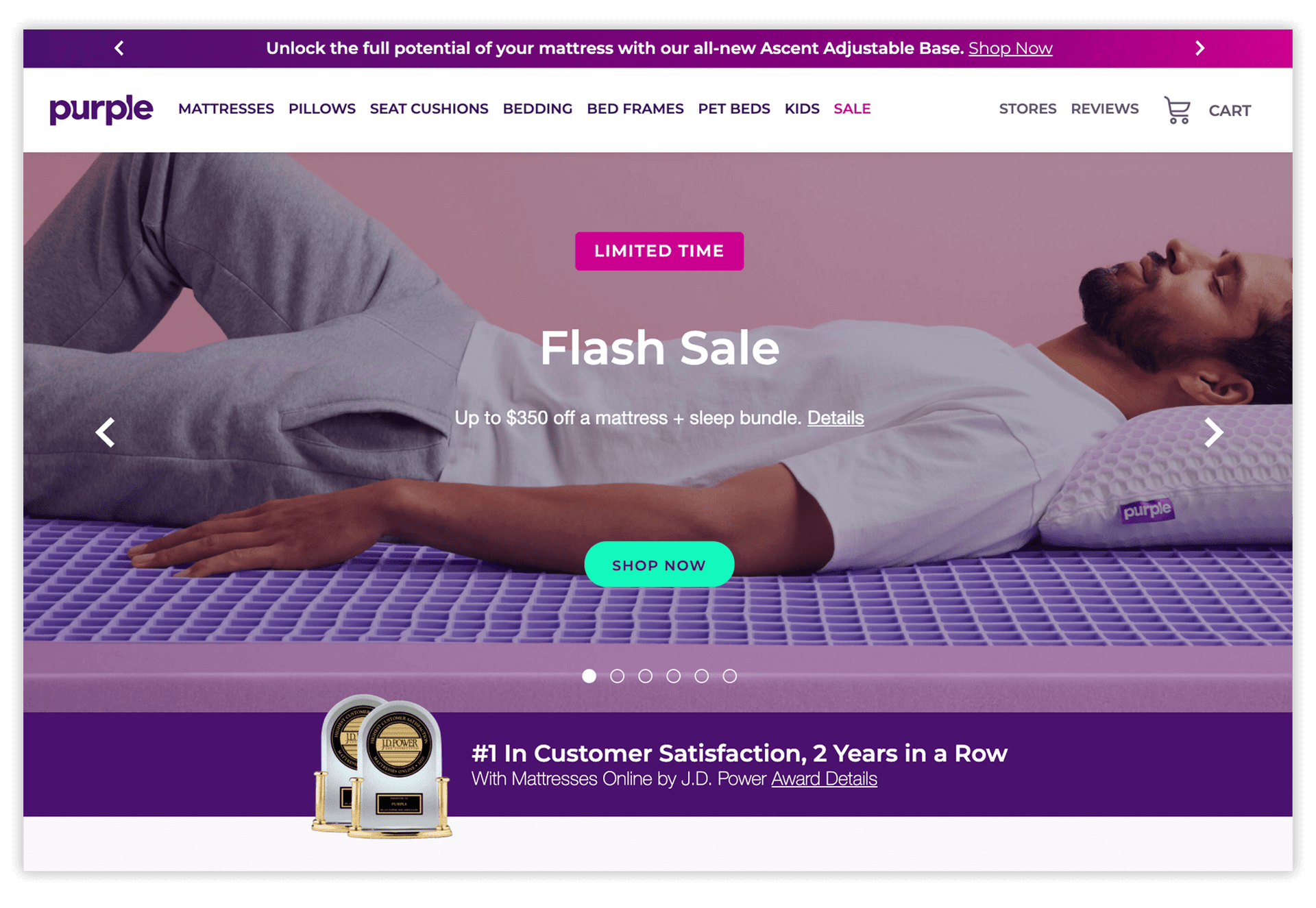 purple social proof