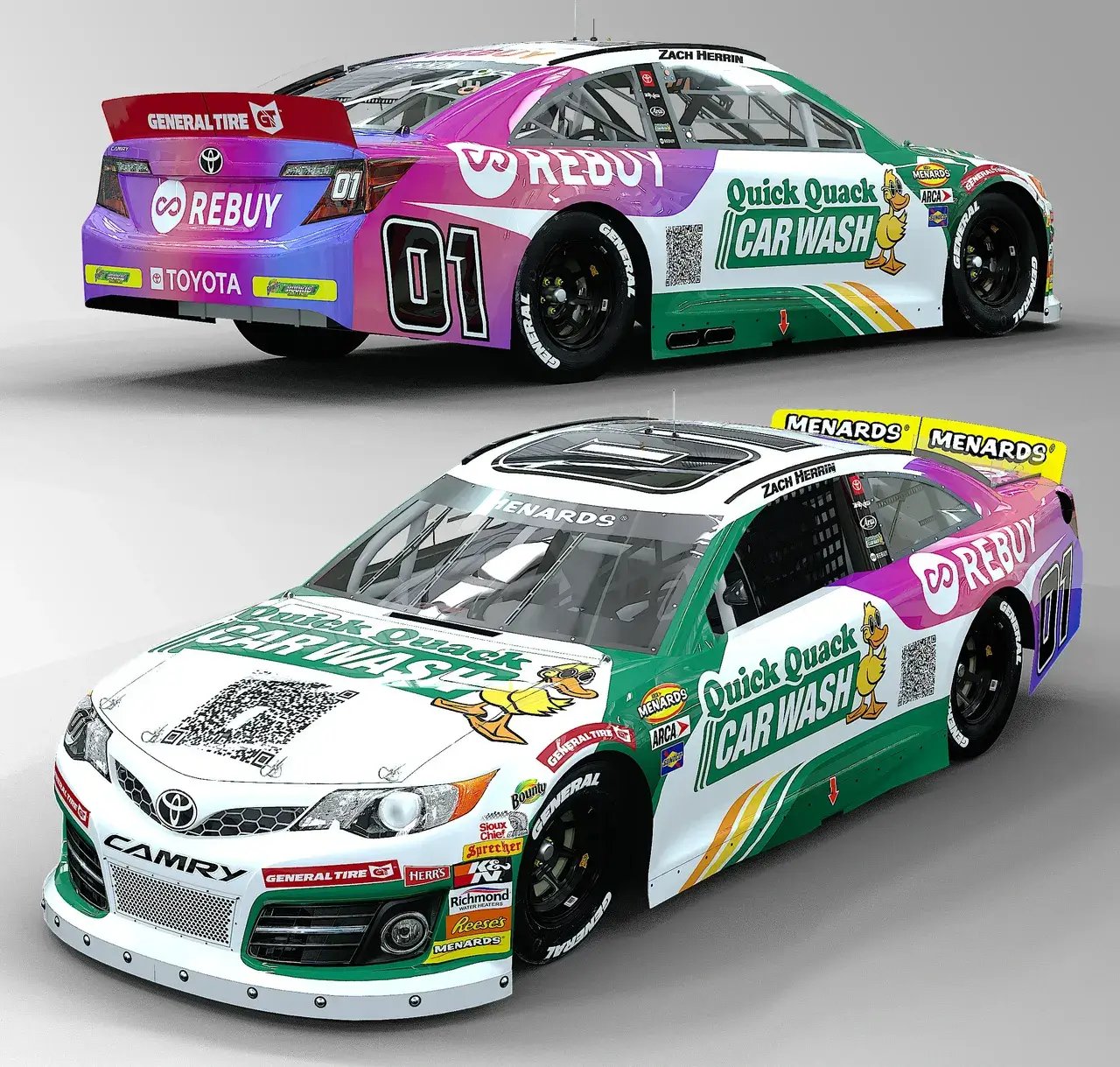 rebuy nascar sponsorship 2 comp