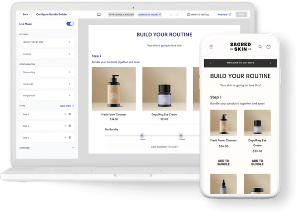 Bundle Builder admin-mobile
