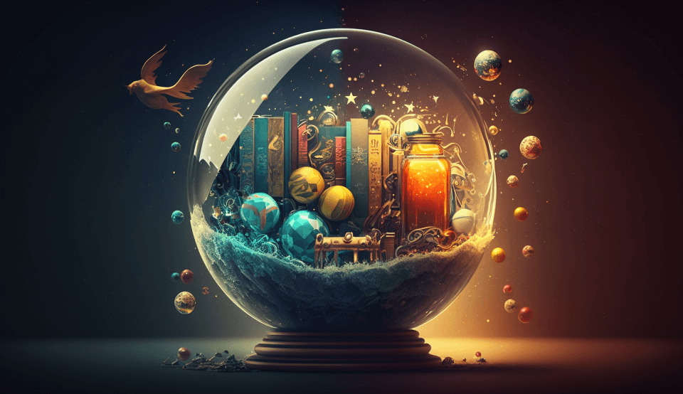 smart merchandising crystal ball concept