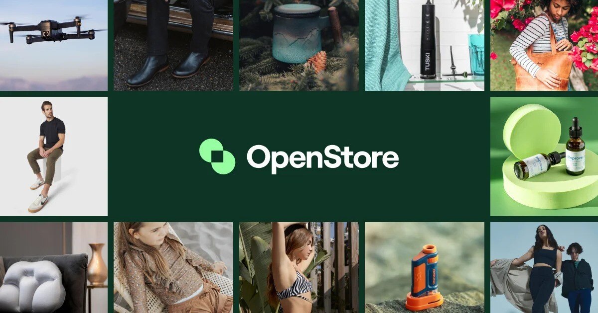 open store collage