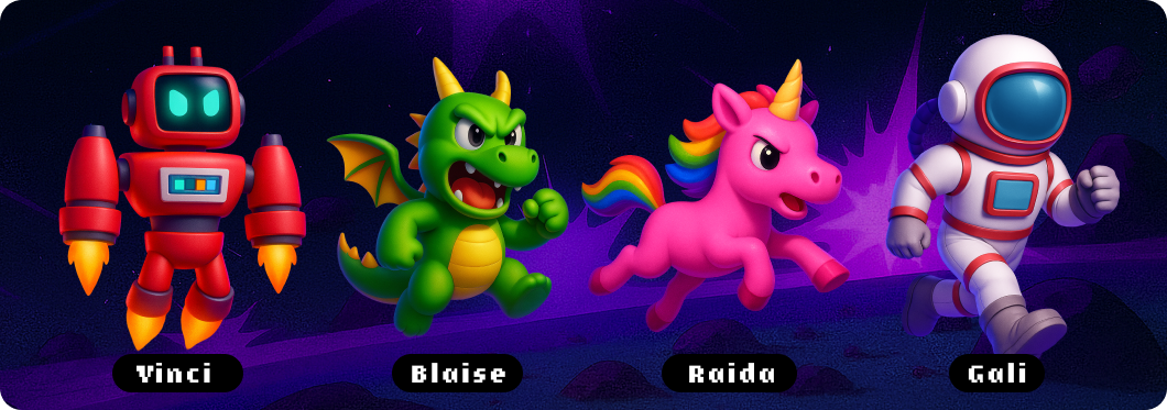 Rebuy KA-CHING! Game heroes