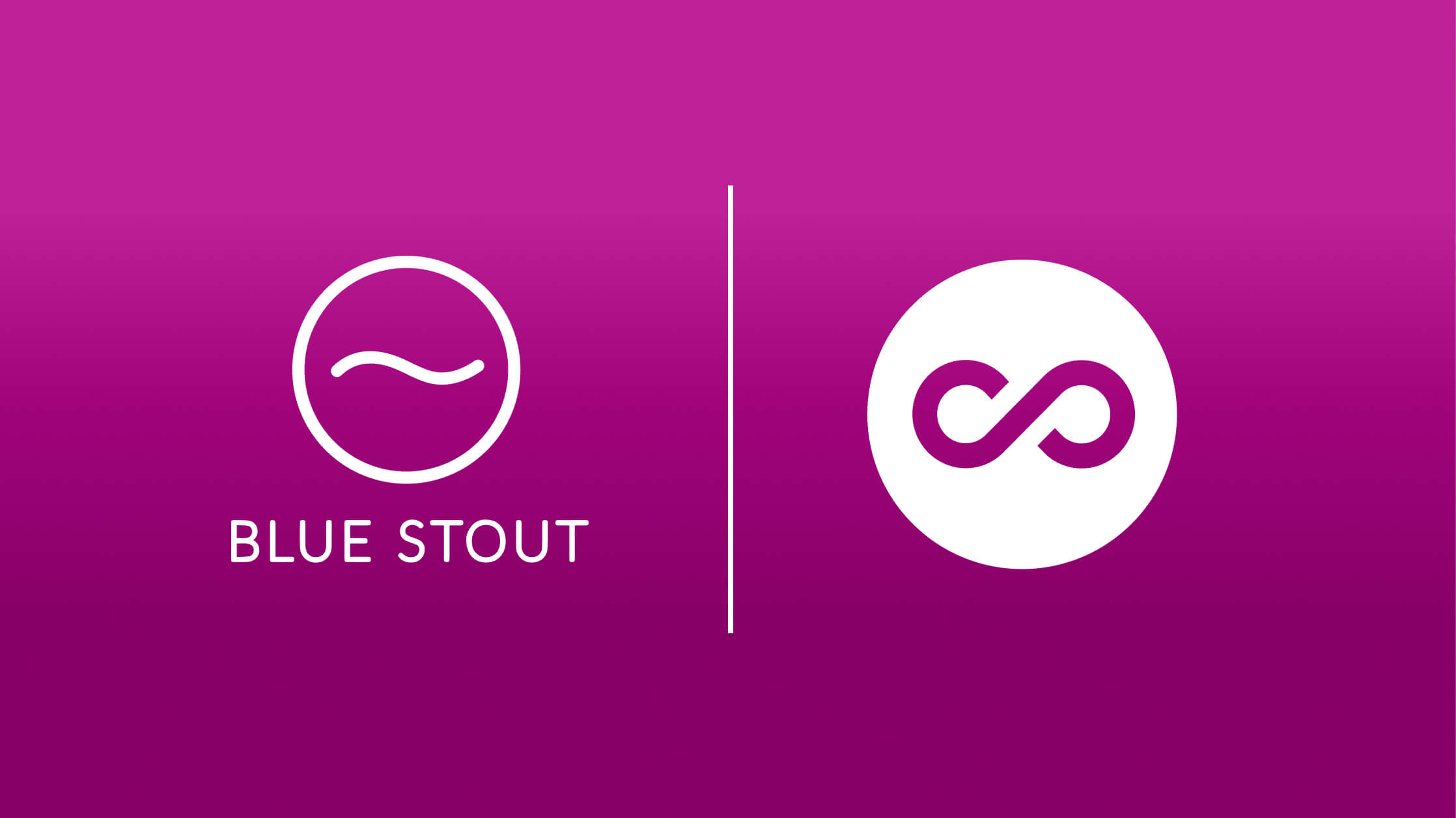 Blue Stout and Rebuy logos next to each other