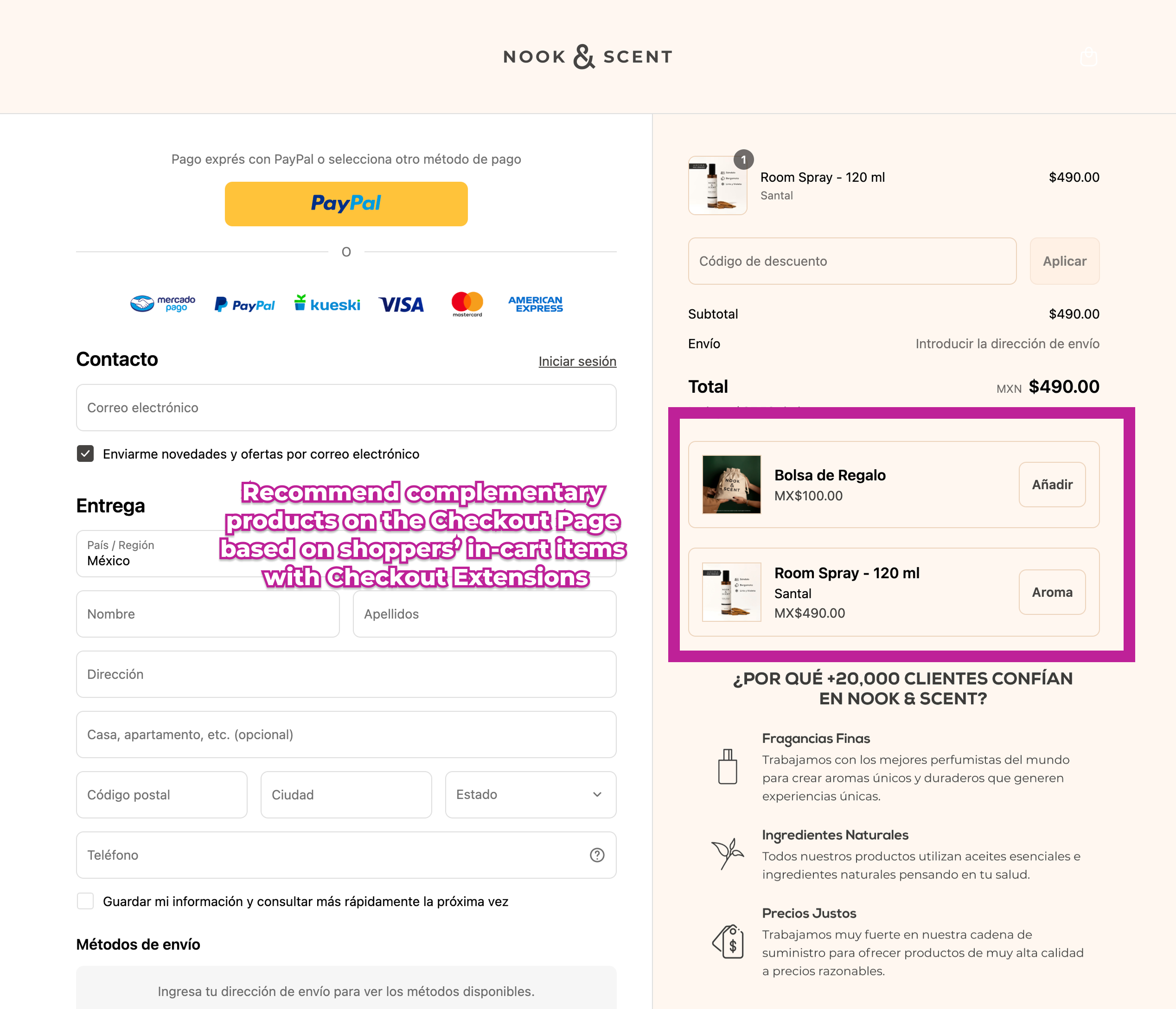 Nook and Scent Checkout Ext._Inspo Page