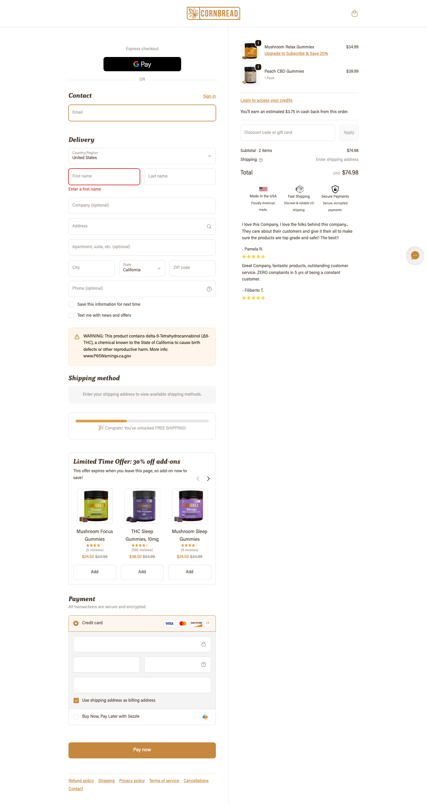 Cornbread Hemp® – Desktop