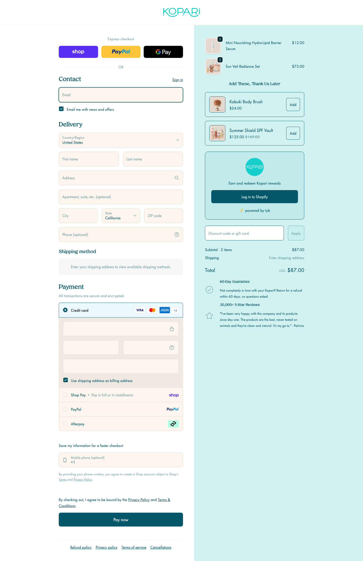 Kopari Beauty – Desktop