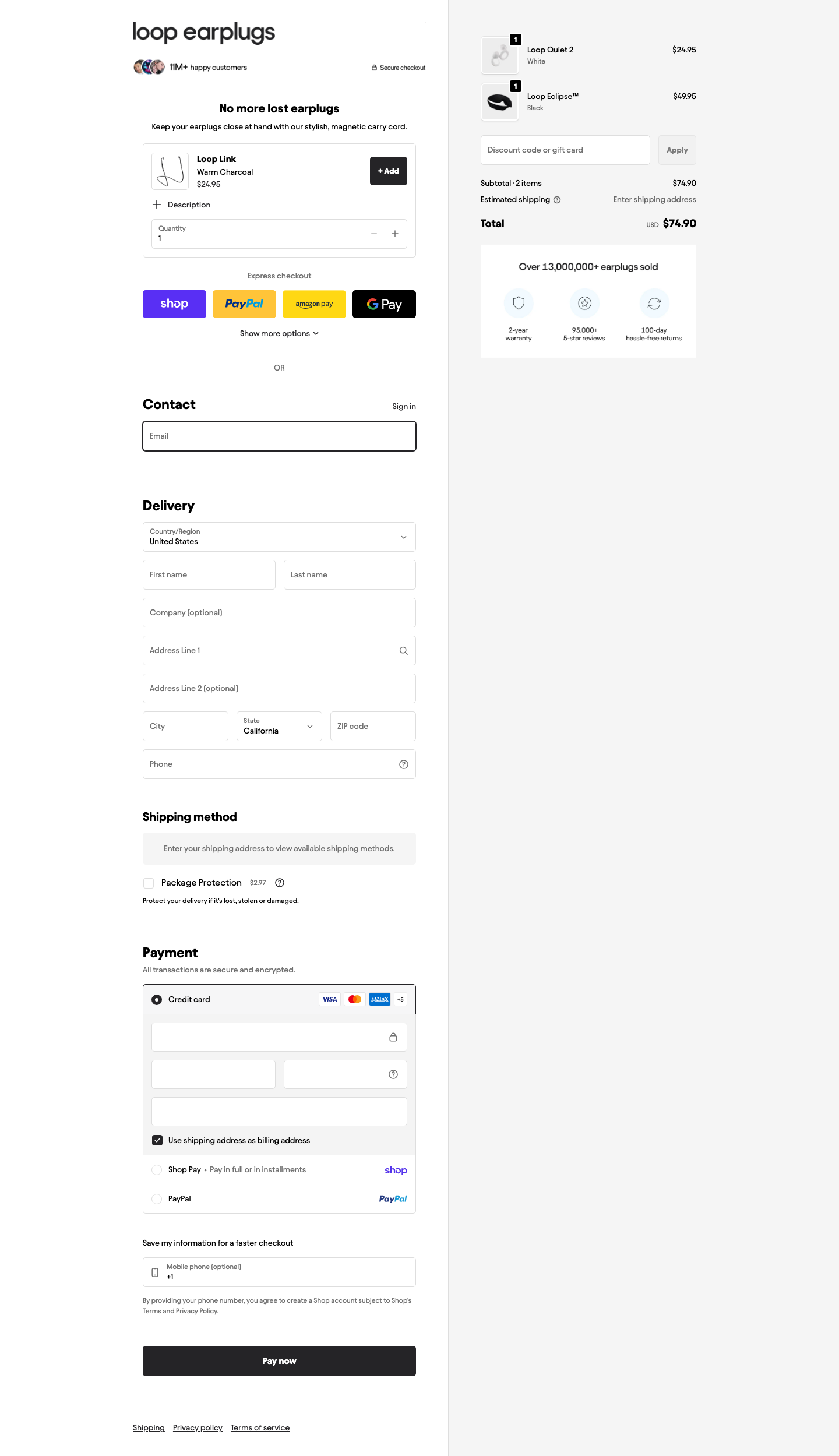 Loop United States – Desktop