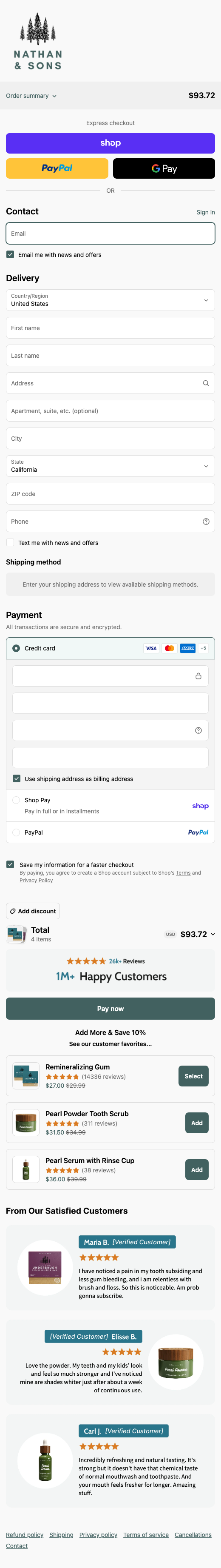 Nathan & Sons – Mobile