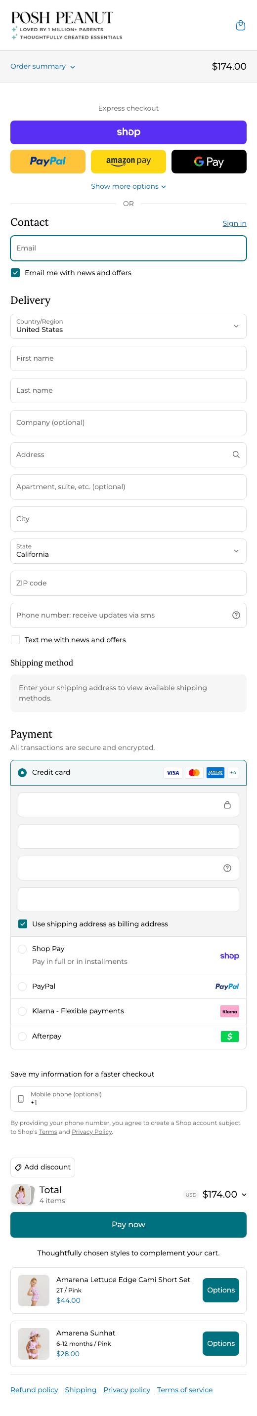 Posh Peanut – Mobile