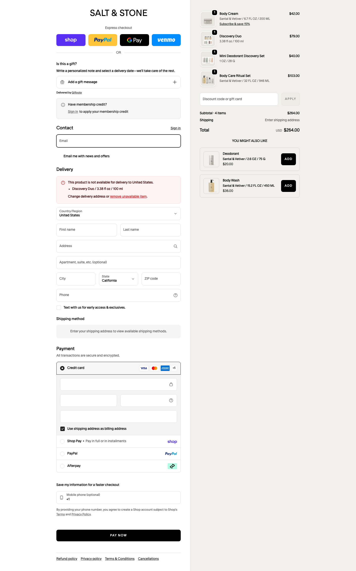 SALT & STONE – Desktop
