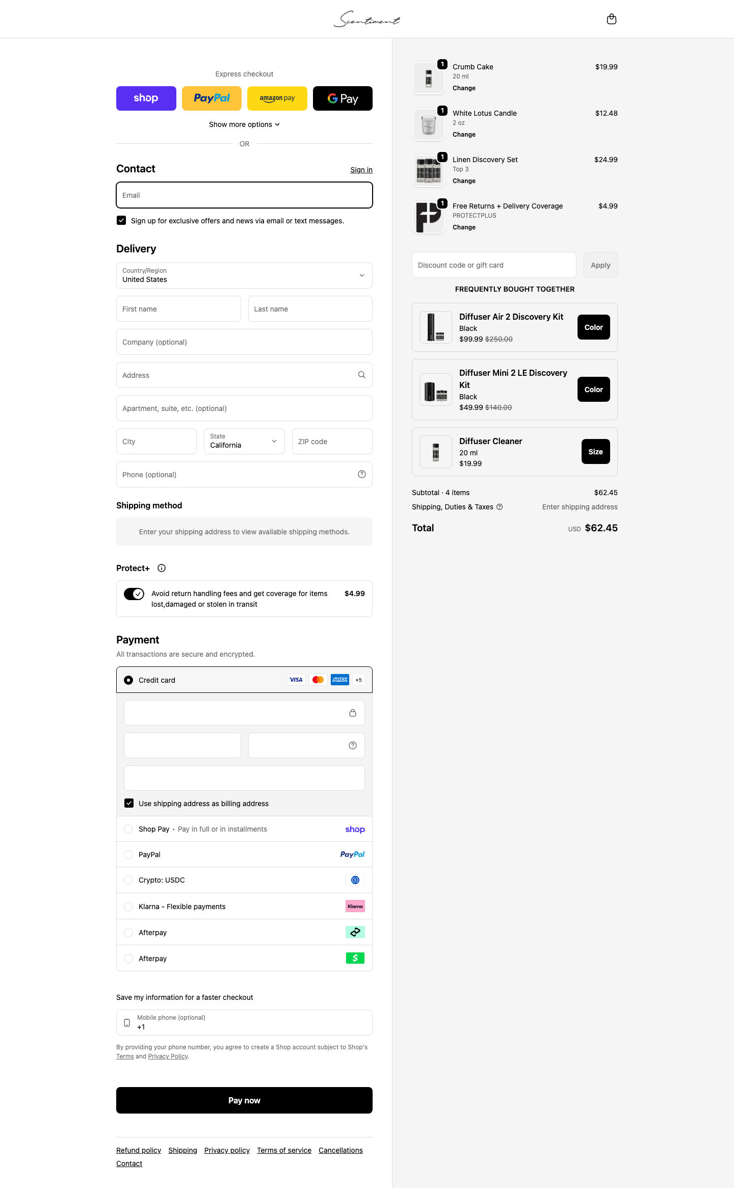 Scentiment – Desktop