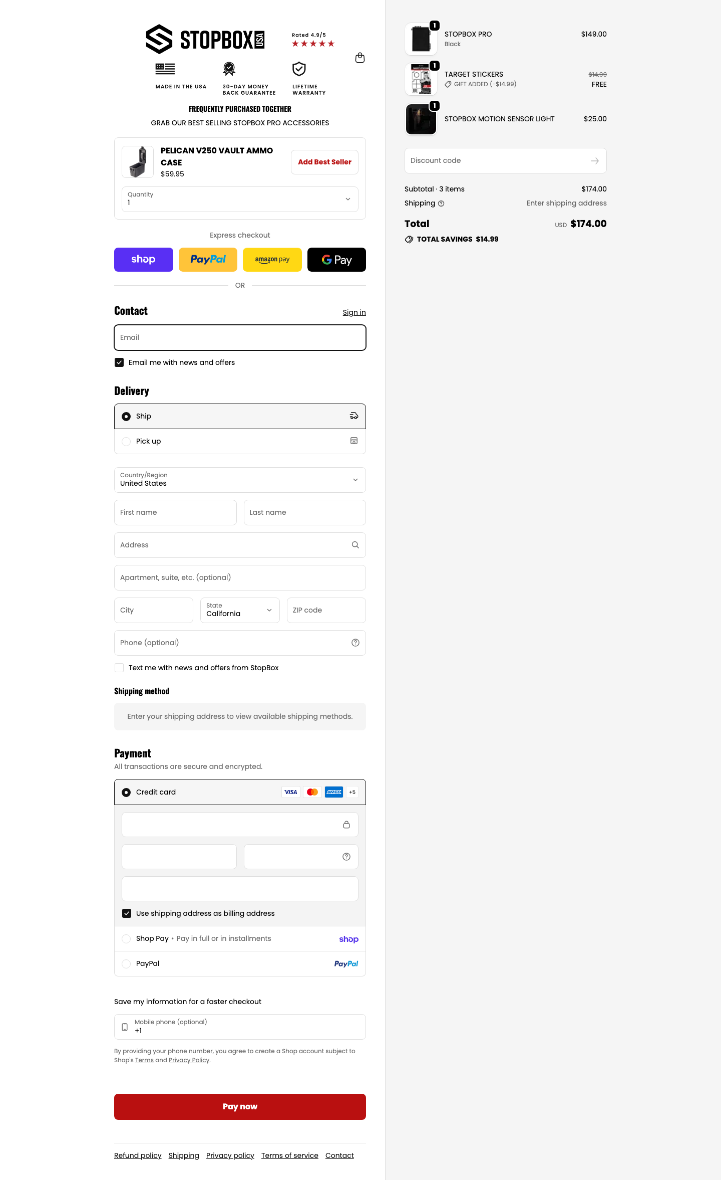 StopBox USA™ – Desktop