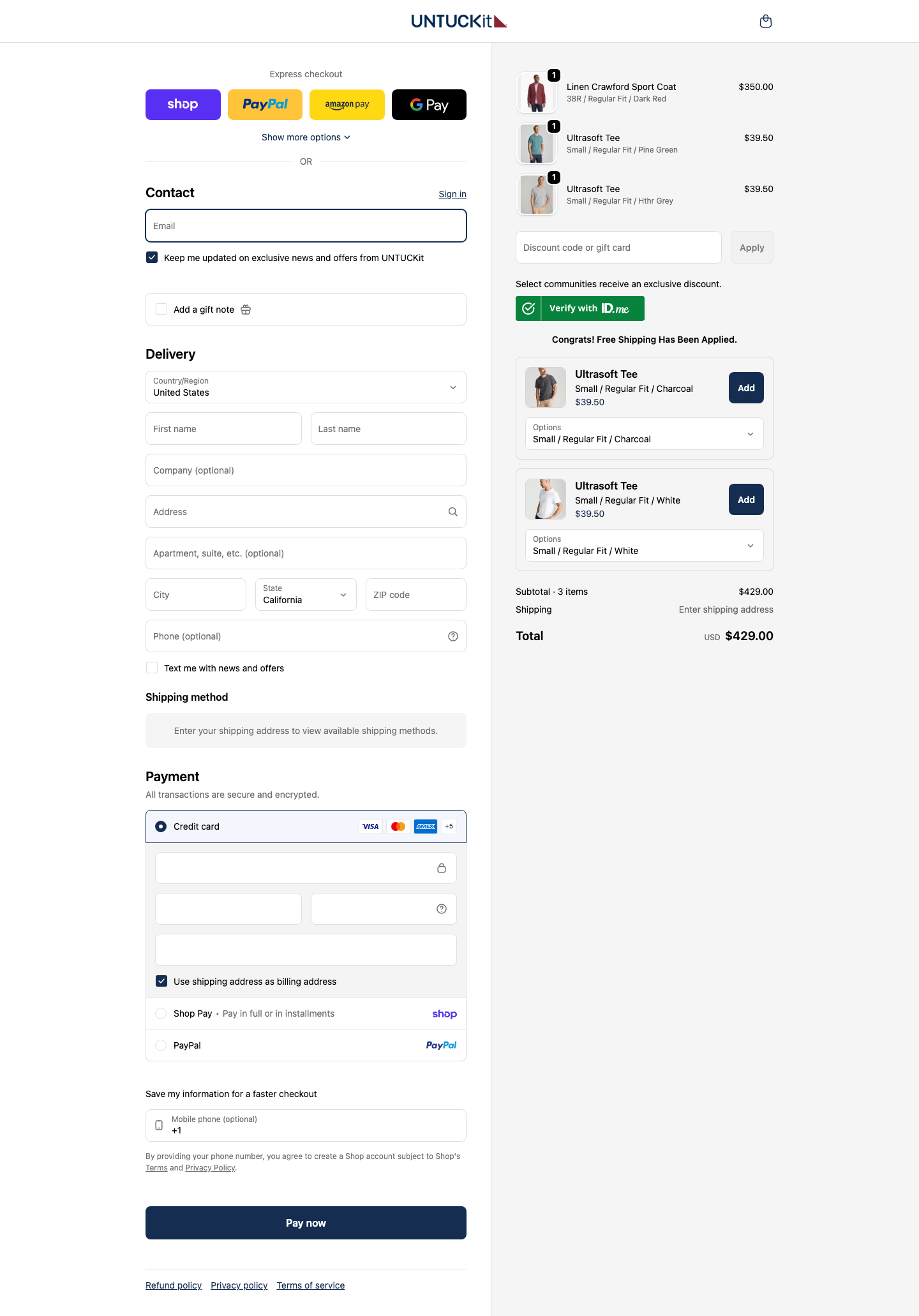 UNTUCKit – Desktop