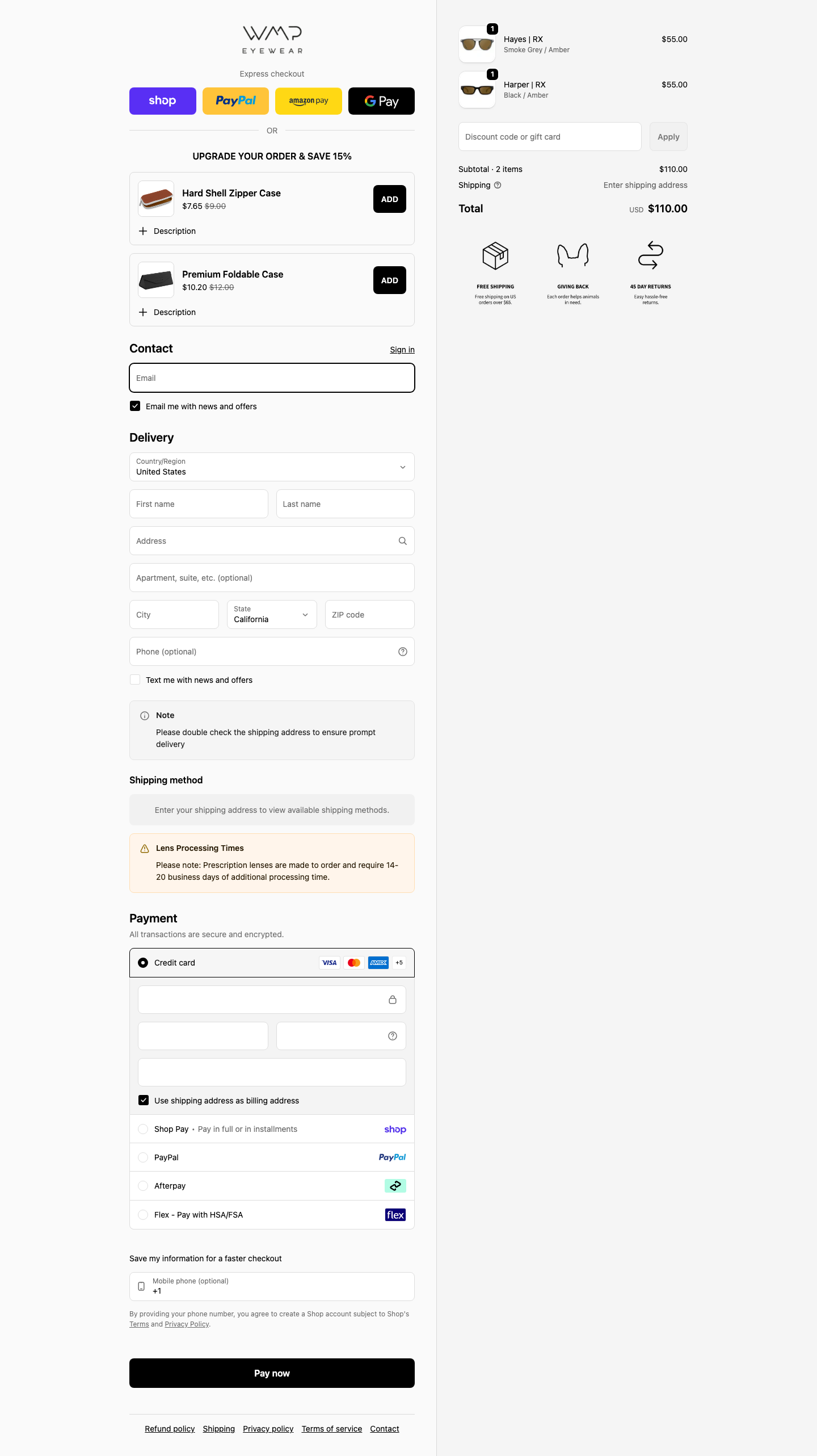 WMP Eyewear – Desktop