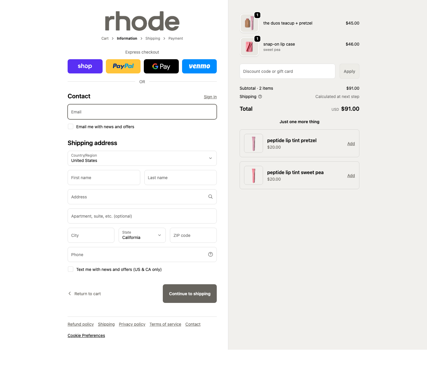 rhode – Desktop