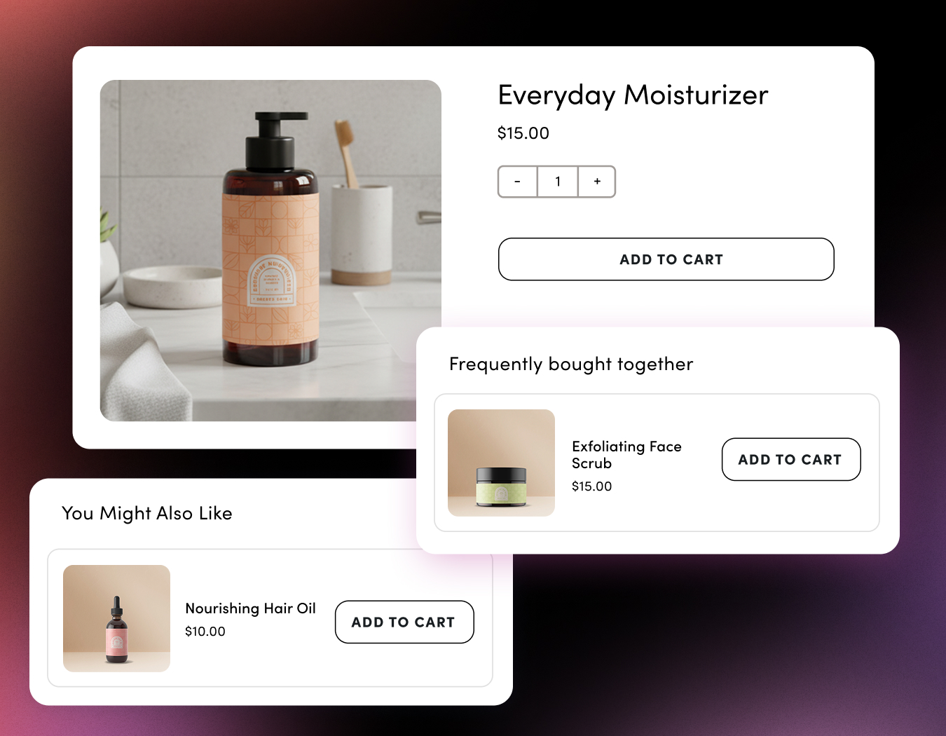 Merchandising screenshot